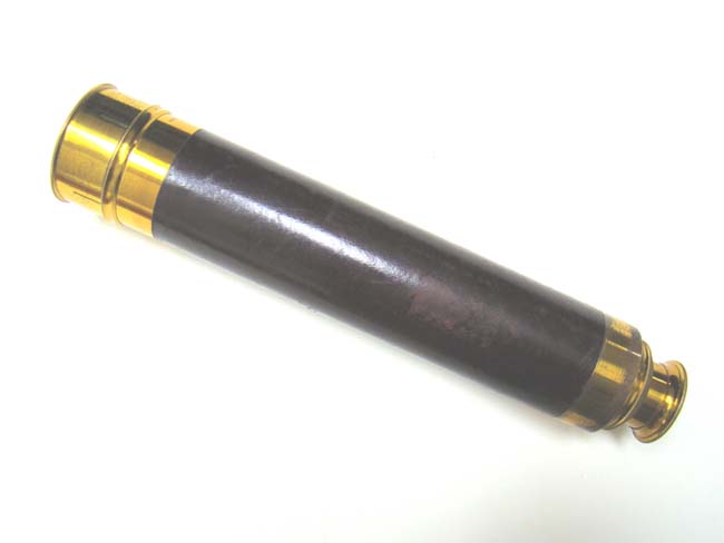 A Fine near 'mint' condition French Three-Draw Telescope made for Montgomery Ward & Co., Chicago, circa 1895